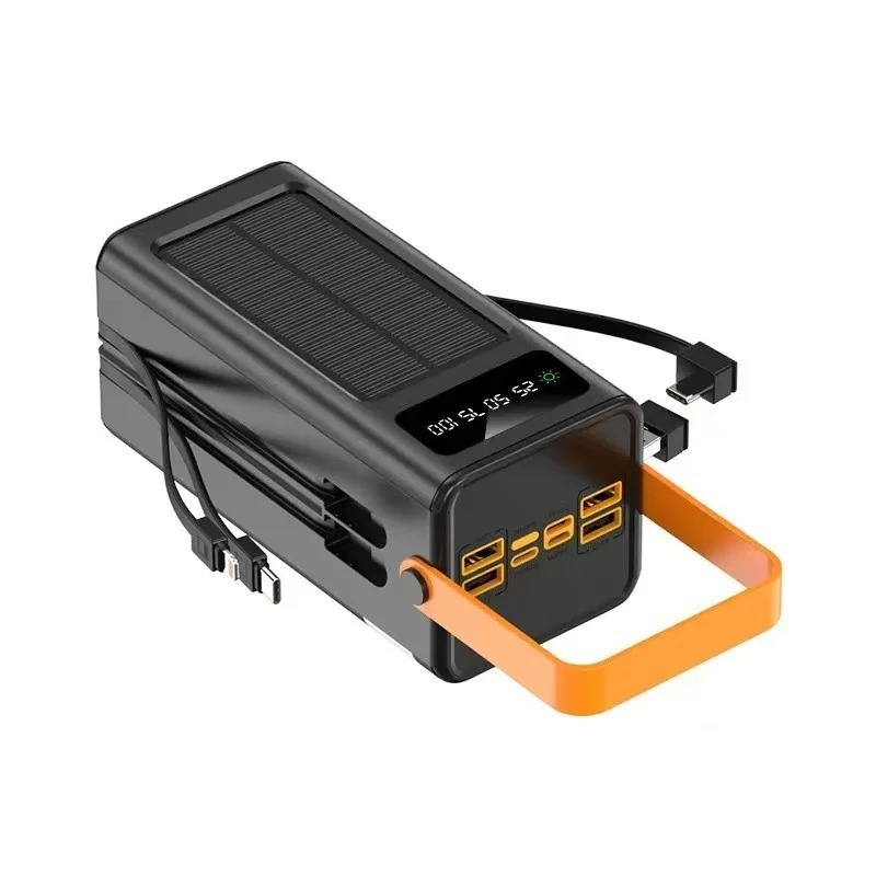 Power Bank Tenaga Surya 80000m - Solar Emergency Charger ulasan dan harga