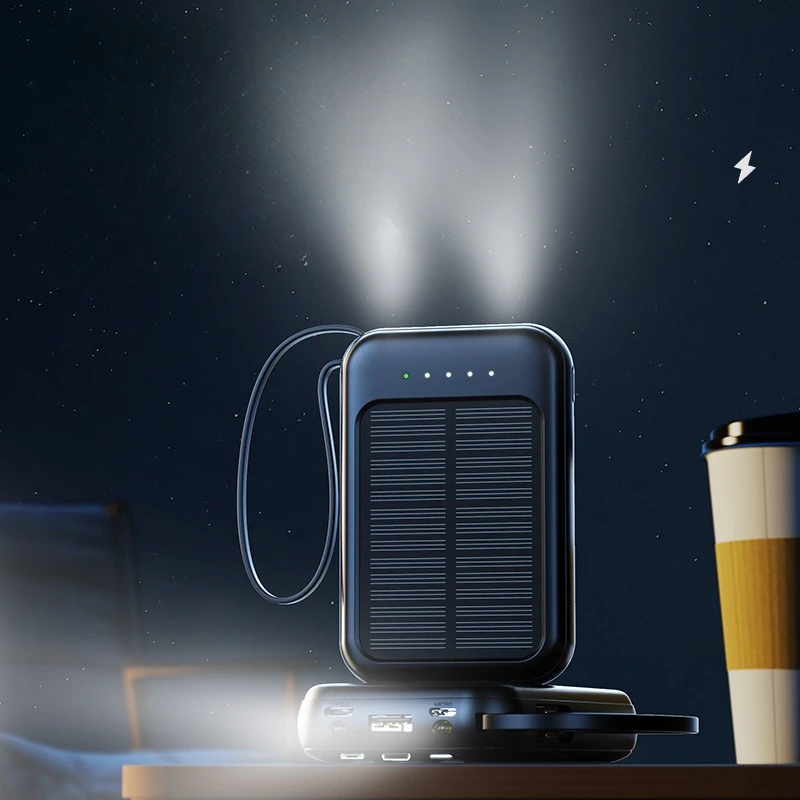 Power Bank Tenaga Surya dengan - Solar Emergency Charger ulasan dan harga