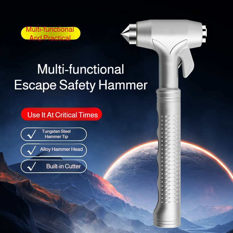 Palu Keselamatan Mobil dengan  - Rescue Rope Throw ulasan dan harga